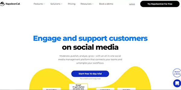 NapoleonCat - Marketing tool giúp quản lý mạng xã hội dễ dàng