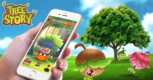 Tựa game mobile Tree Story của Zig Zag Zoom