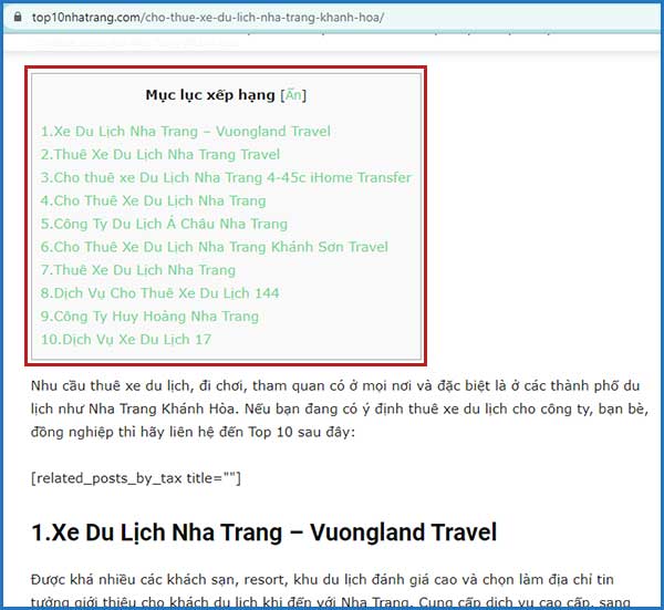 Nghiên cứu điểm tương đồng về nội dung của các website hàng đầu | Ychoc.com