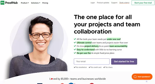 ProofHub là công cụ tiếp thị nằm trong Top Digital Marketing Tool hàng đầu hiện nay
