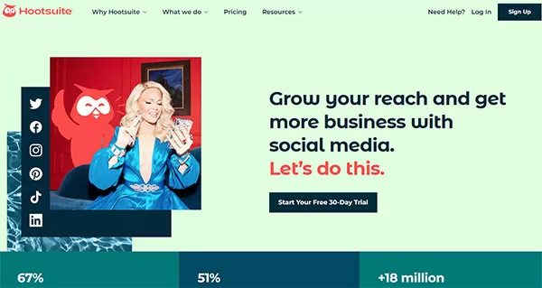 Hootsuite - Top công cụ quản lý mạng xã hội tốt nhất hiện nay