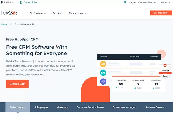 Hubspot - Công cụ CRM tốt nhất thế giới
