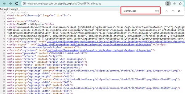 Wikipedia không sử dụng mã theo dõi của Google