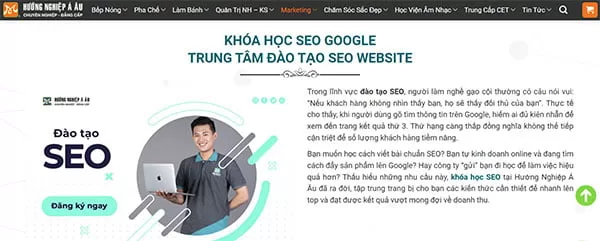 Khóa học SEO Google uy tín tại Nha Trang