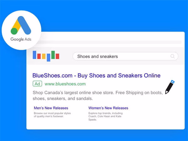 Mẫu quảng cáo Google Ads